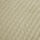 J.Elliot Home Adela Sandstone Velvet Quilted Coverlet Set Queen/King