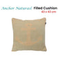 J.Elliot Home Anchor Natural Filled Cushion 43 x 43 cm