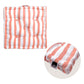 IDC Homewares Coral Stripes Box Cushion 40 x 40 x 10 cm