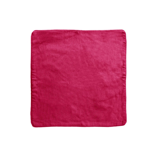 IDC Homewares Lollipop Cotton Piped Cushion Cover 60 cm square Pink