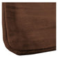 IDC Homewares Lollipop Extra Large Cotton Piped Square Cushion Cover 90 x 90 cm Chocolate