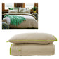 Jane Barrington Cotton Quilt Cover Set Taupe/Green Double