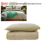 Jane Barrington Cotton Quilt Cover Set Taupe/Green Single