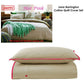 Jane Barrington Cotton Quilt Cover Set Taupe/Hot Pink Queen