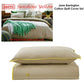Jane Barrington Cotton Quilt Cover Set Taupe/Sunshine Yellow Queen