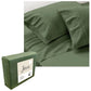 Jane Barrington 1200TC Olivia Cotton Rich Sheet Set 40cm Wall Olive King