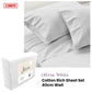 Jane Barrington 1200TC Olivia Cotton Rich Sheet Set 40cm Wall White Queen