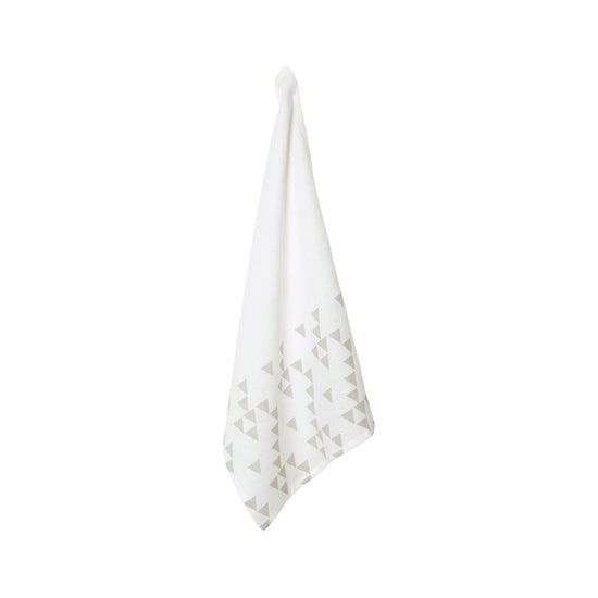 J.Elliot Home 100% Linen Print Tea Towel Mirri Pumice