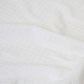 J Elliot Home Waffle Set of 4 Cotton Tea Towels 50 x 70 cm White