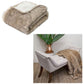 J Elliot Home Brown Fox Luxury Faux Fur Throw 130 x 160cm