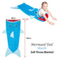 Mermaid Tail Shark Soft Blanket Throw