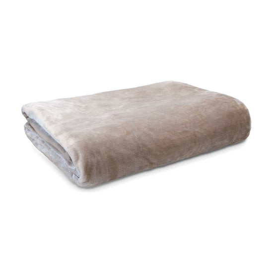 Ardor Lucia Luxury Push Blanket Stone Double