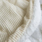 Ardor Avalon Cream 3 Pcs Velvet Comforter Set with Sherpa Reverse Queen/King