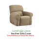 Elan Cambridge Extra-stretch Couch Cover Linen One Seater Recliner Linen