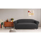 Elan Cambridge Extra-stretch Couch Cover Steel Three Seater Steel