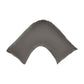 Algodon 300TC Cotton V Shape Pillowcase Charcoal