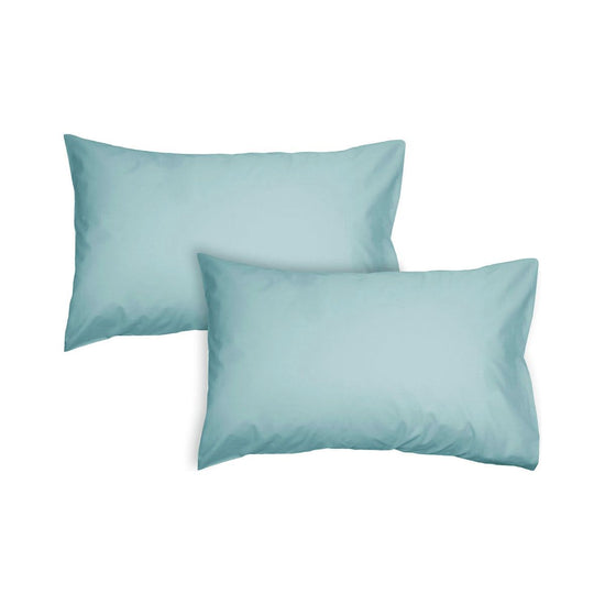 Algodon Pair of 300TC Cotton Standard Pillowcases Denim