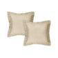 Algodon Pair of 300TC Cotton European Pillowcases Stone