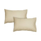 Algodon Pair of 300TC Cotton Standard Pillowcases Stone