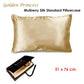 Ardor Mulberry Silk Standard Pillowcase Golden Princess