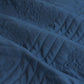 Ardor Eddison Cornflower Light Quilted Embossed Quilt Cover Set King