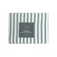 Ardor Frankie Sage Stripe Yarn Dyed Reversible Quilt Cover Set Queen