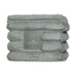 Ardor Jax Grey Chunky Faux Fur Quilt Cover Set Queen