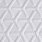 Ardor Leonardo White Embossed Quilt Cover Set Double