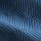 Ardor Maxwell Navy Embossed Vintage Washed Quilt Cover Set Queen