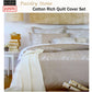 Ardor 225TC Cotton Rich Paisley Stone Quilt Cover Set Queen