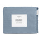 Algodon Romy Blue Cotton Jacquard Quilt Cover Set King