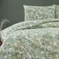 Ardor Solana Sage Watercolour Print Quilt Cover Set Queen