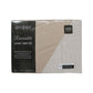 Ardor 1000TC Cotton Rich Reversible Sheet Set Taupe KING