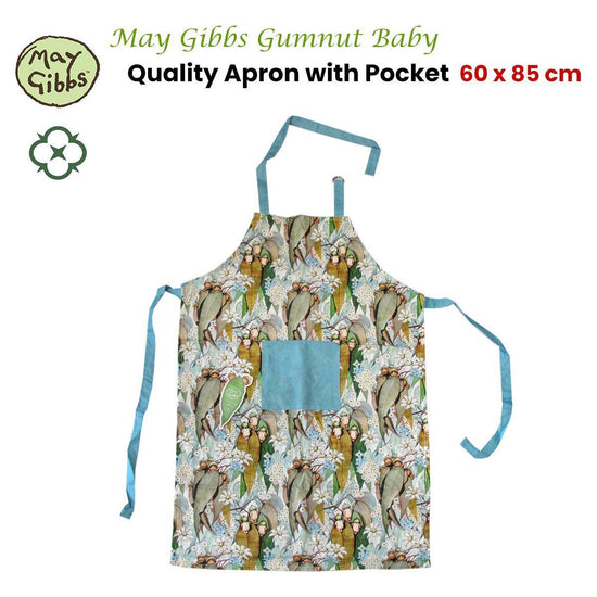 May Gibbs Gumnut Baby Cotton Apron 60 x 85 cm