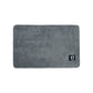 Asha Anti Slip Polyester Bath Mat 50 x 80 cm Grey