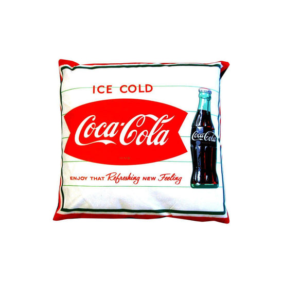 Australian Mancave Retro Cushion Coca-Cola Ice Cold 40 x 40 cm