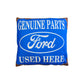 Australian Mancave Retro Cushion Ford Genuine Parts 40 x 40 cm