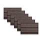 Set of 6 Dreamtime Bamboo Table Placemats 30 x 45cm Brown