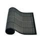 Louis Bamboo Table Runner Black Grey 140 x 33cm