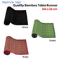 Narrow Slat Bamboo Table Runner 140 x 33cm Green
