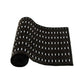 Streak Bamboo Table Runner 140 x 33cm Black Silver
