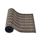 Streak Bamboo Table Runner 140 x 33cm Grey Brown Silver
