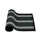 Victoria Bamboo Table Runner 140 x 33cm Black Silver