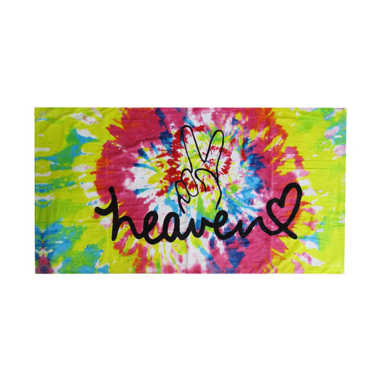 Heaven Peace 100% Cotton Beach Towel 80 x 155 cm