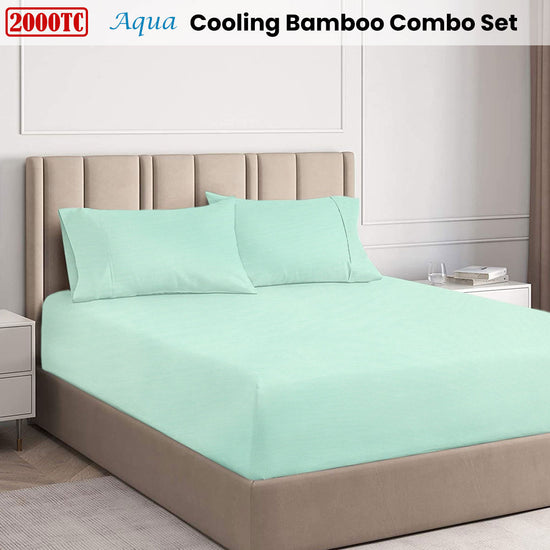 Ramesses Aqua 2000TC Cooling Bamboo Combo Set Single