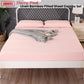 Ramesses 1000TC Linen Bamboo Fitted Sheet Combo Set Dusty Pink Single