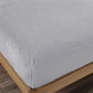 Ramesses Teddy Fleece Fitted Sheet Combo Set Grey Queen