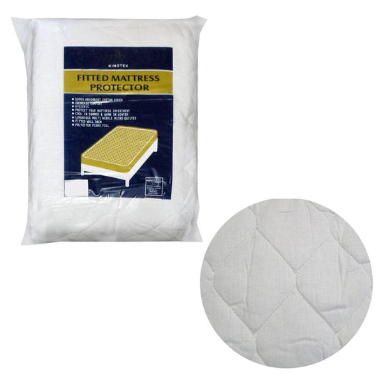 Kingtex Fitted Mattress Protector Single