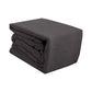 Ramesses Egyptian Cotton Flannel Sheet Set Charcoal Single