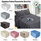 Ramesses Egyptian Cotton Flannel Sheet Set Charcoal Single